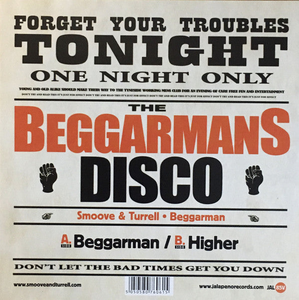 Smoove + Turrell : Beggarman (7", Ltd)