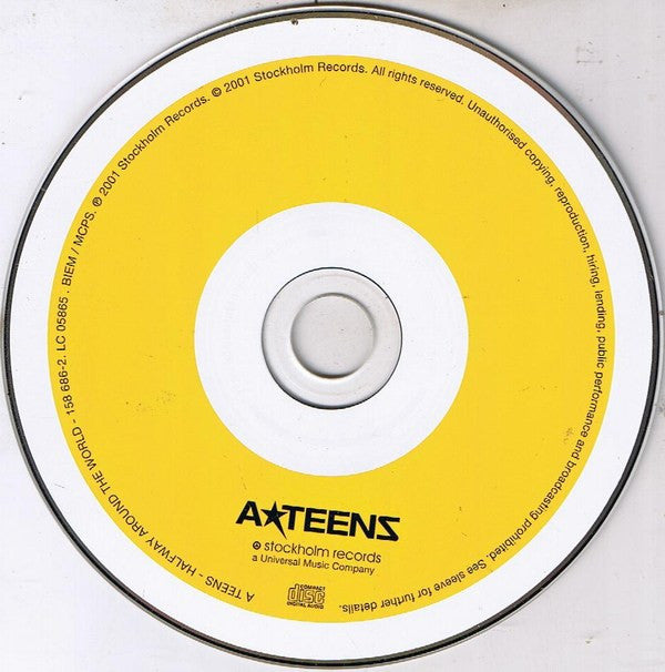 A*Teens : Halfway Around The World (CD, Single)