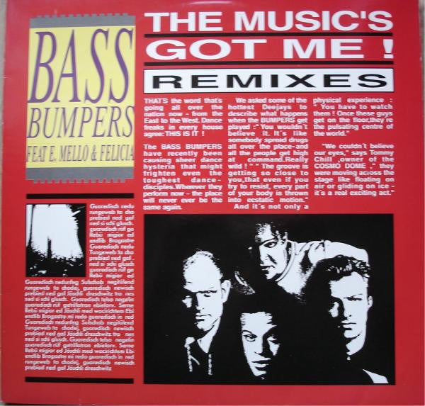 Bass Bumpers : The Music's Got Me (Remixes) (12")