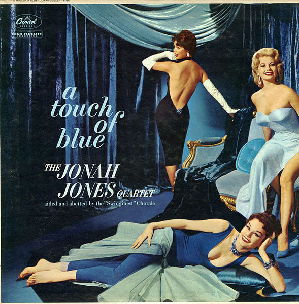 The Jonah Jones Quartet : A Touch Of Blue (LP, Album, Mono)