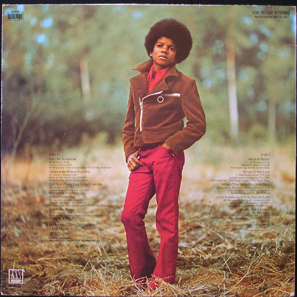 Michael Jackson : Got To Be There (LP, Album, RE)