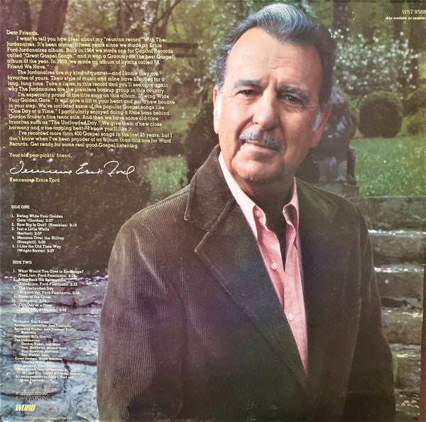Tennessee Ernie Ford, The Jordanaires : Swing Wide Your Golden Gate (LP, Album)