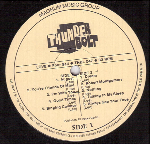 Love : Four Sail (LP, Album, RE)