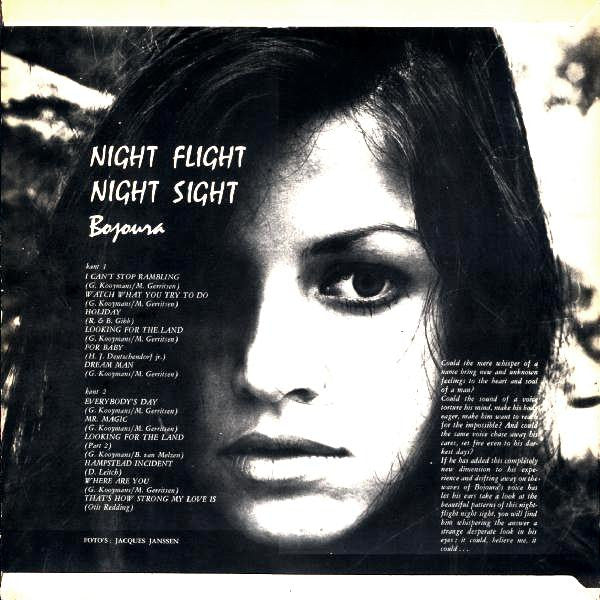 Bojoura : Night Flight Night Sight (LP, Album)