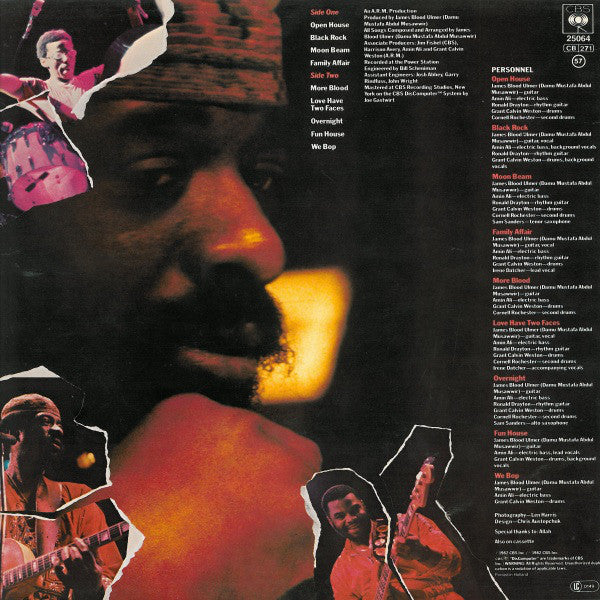 James Blood Ulmer : Black Rock (LP, Album)