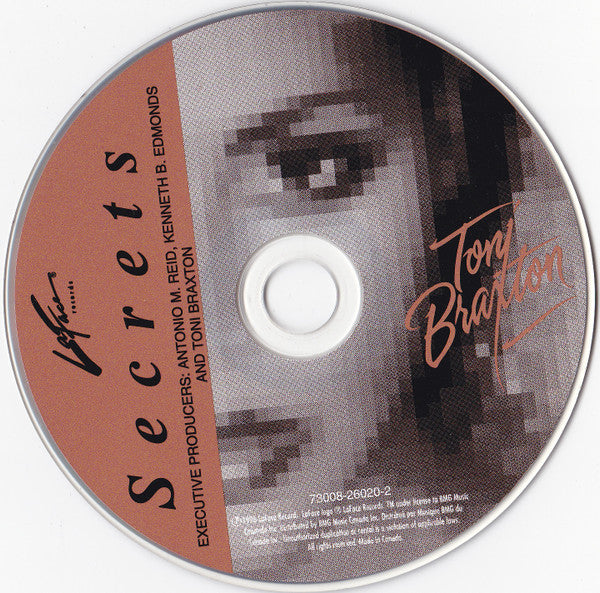 Toni Braxton : Secrets (CD, Album)