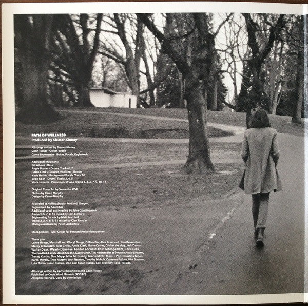 Sleater-Kinney : Path Of Wellness (LP, Album)