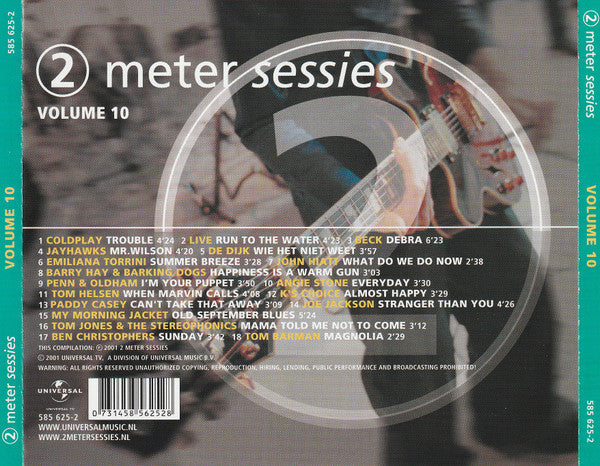 Various : 2 Meter Sessies - Volume 10 (CD, Comp)