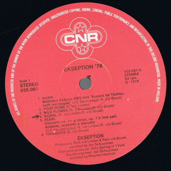 Ekseption : Ekseption '78 (LP, Album)