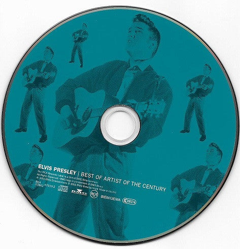 Elvis Presley : Best Of Artist Of The Century (CD, Comp, RM)