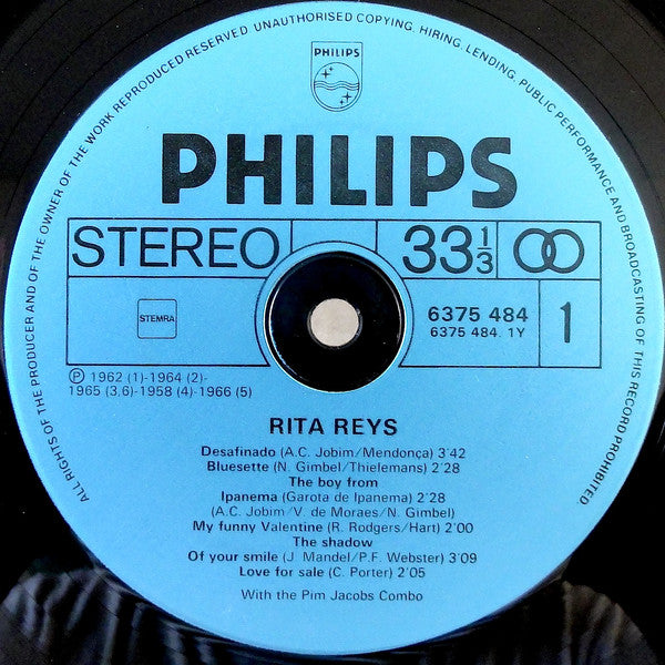 Rita Reys : Rita Reys (LP, Comp)