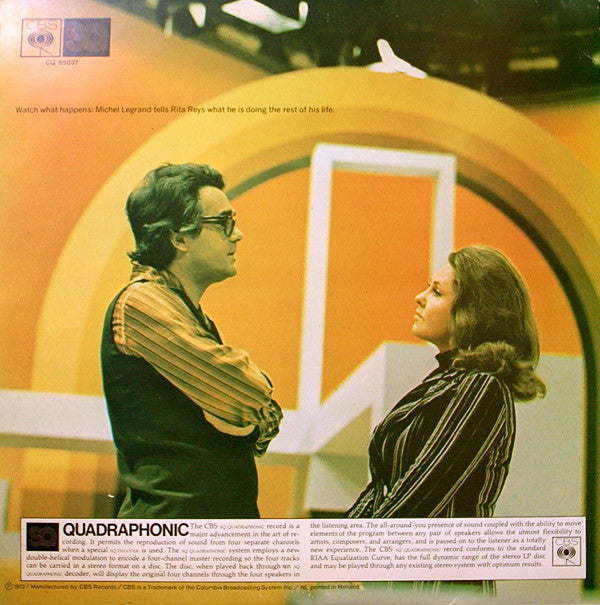 Rita Reys : Rita Reys Sings Michel Legrand (LP, Quad, Gat)