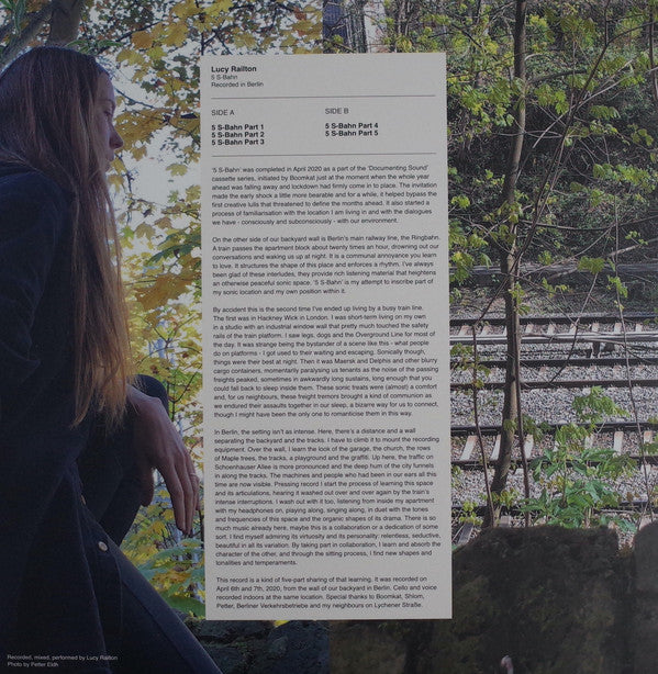 Lucy Railton : 5 S-Bahn (LP, Album, Blu)