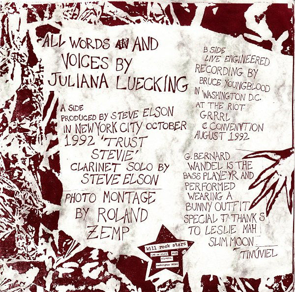 Juliana Luecking : She's Good People (7", Pur)