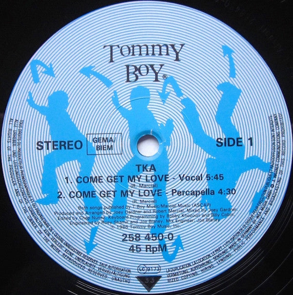 TKA : Come Get My Love (12")