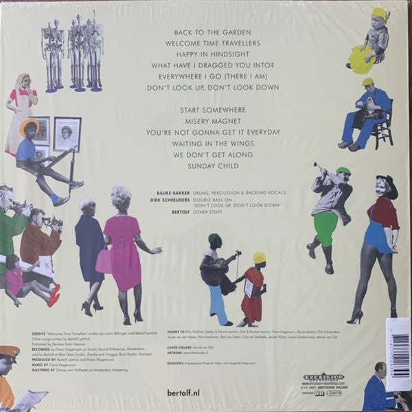 Bertolf : Happy In Hindsight (LP, Album, Ltd, pin)