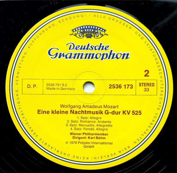 Camille Saint-Saëns - Wolfgang Amadeus Mozart / Alfons & Aloys Kontarsky - Wiener Philharmoniker - Karl Böhm : Carnaval Des Animaux / Eine Kleine Nachtmusik (LP, Album)