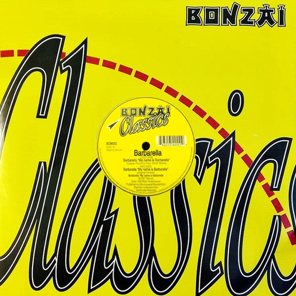 Barbarella : My Name Is Barbarella (12")