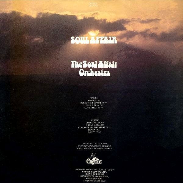 The Soul Affair Orchestra : Soul Affair (LP, Album)