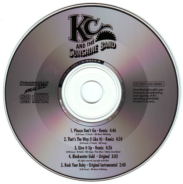 KC & The Sunshine Band : Originals & Remixes (CD, Maxi)