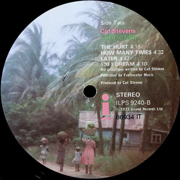 Cat Stevens : Foreigner (LP, Album, Emb)