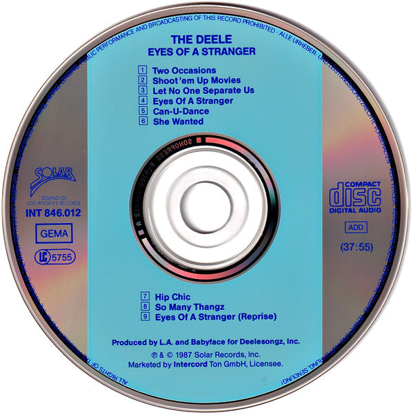 The Deele : Eyes Of A Stranger (CD, Album)