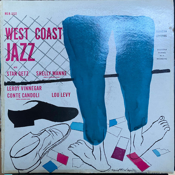 Stan Getz, Shelly Manne, Leroy Vinnegar, Conte Candoli, Lou Levy : West Coast Jazz (LP, Album, Mono)