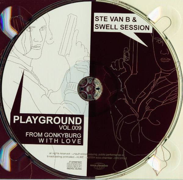 Swell Session & Ste Van B : Playground Vol.009 (From Gonkyburg With Love) (CD, Comp, Mixed)