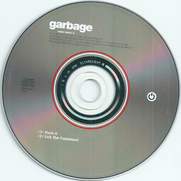 Garbage : Push It (CD, Single, Car)