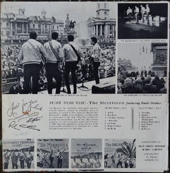 The Merrymen Featuring Emile Straker : Just For You (LP, Album)