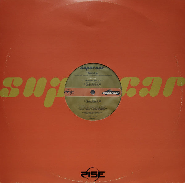Supercar : Tonite (12")