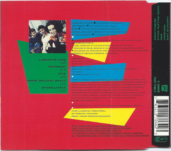 Frente! : Labour Of Love (CD, Maxi)