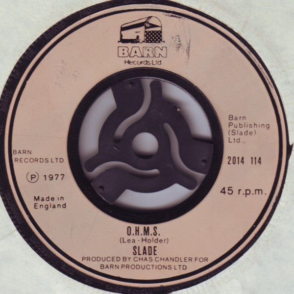 Slade : My Baby Left Me / That's All Right (7", Single)