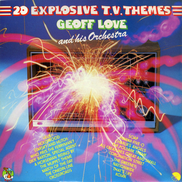 Geoff Love & His Orchestra : 20 Explosive T.V. Themes (LP)