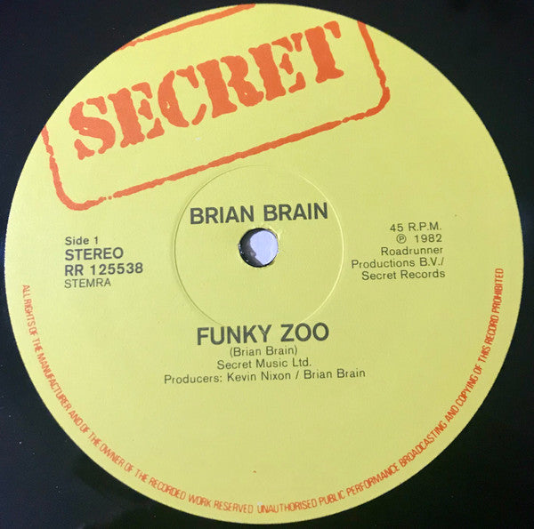 Brian Brain : Funky Zoo (12", Maxi)