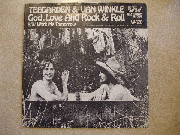 Teegarden & Van Winkle : God, Love And Rock & Roll (7", Single, Styrene, PRC)