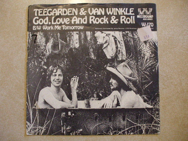 Teegarden & Van Winkle : God, Love And Rock & Roll (7", Single, Styrene, PRC)