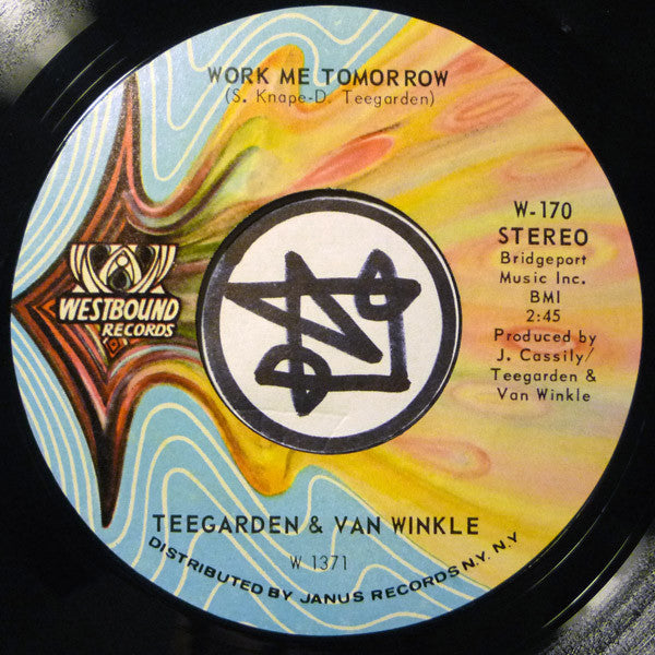 Teegarden & Van Winkle : God, Love And Rock & Roll (7", Single, Styrene, PRC)