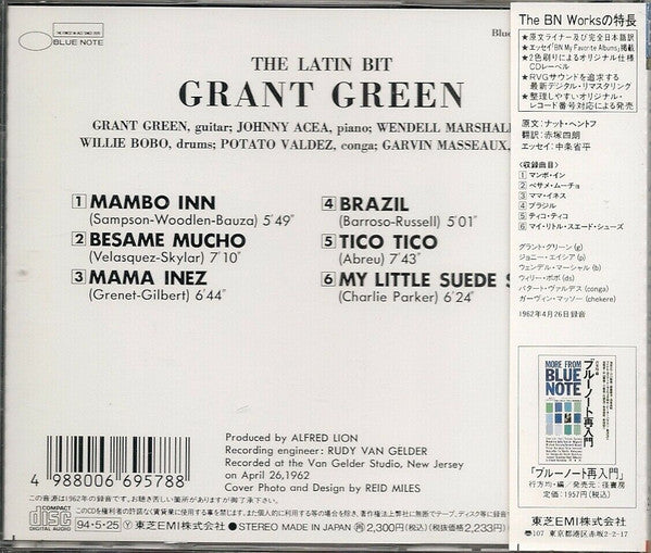 Grant Green : The Latin Bit (CD, Album, RE)