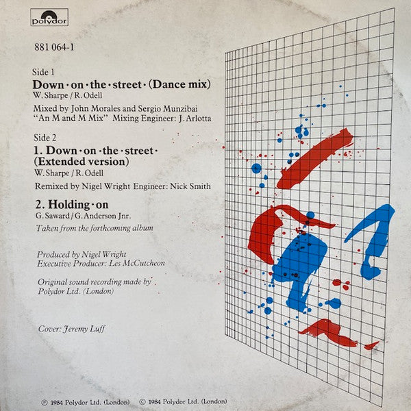 Shakatak : Down On The Street (Dance Mix) (12", EP)