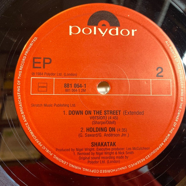 Shakatak : Down On The Street (Dance Mix) (12", EP)