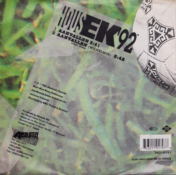 HousEK '92 : Aanvallen (7")