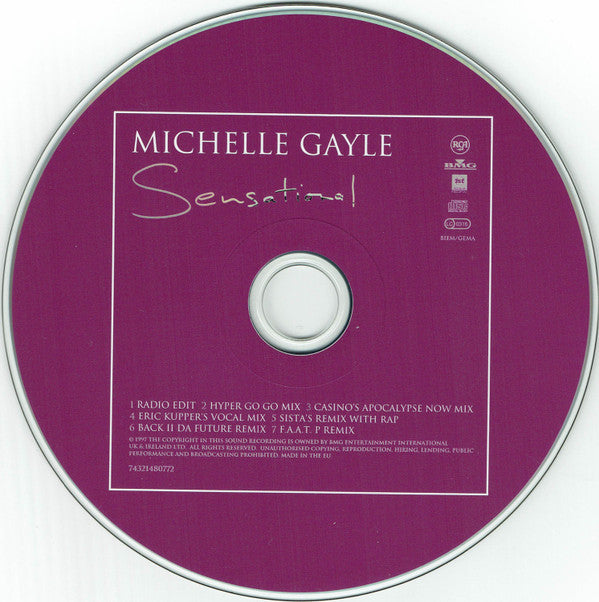Michelle Gayle : Sensational (CD, Maxi)