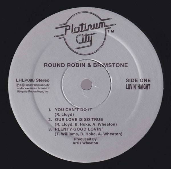 Round Robin And Brimstone : Round Robin And Brimstone (LP, Album, RSD, Ltd, RE)