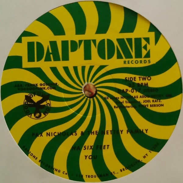 Pax Nicholas And The Nettey Family : Na Teef Know De Road Of Teef (LP, Album, RE, RM)