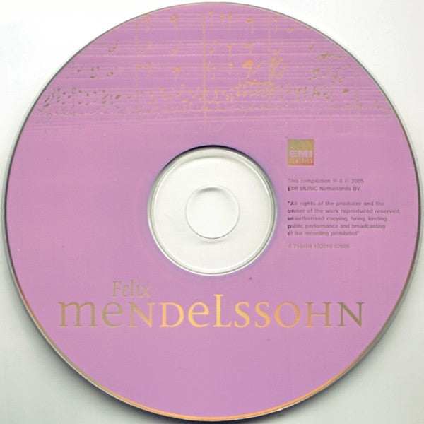 Felix Mendelssohn-Bartholdy : Felix Mendelssohn (CD, Comp, Boo)