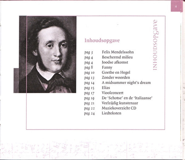 Felix Mendelssohn-Bartholdy : Felix Mendelssohn (CD, Comp, Boo)