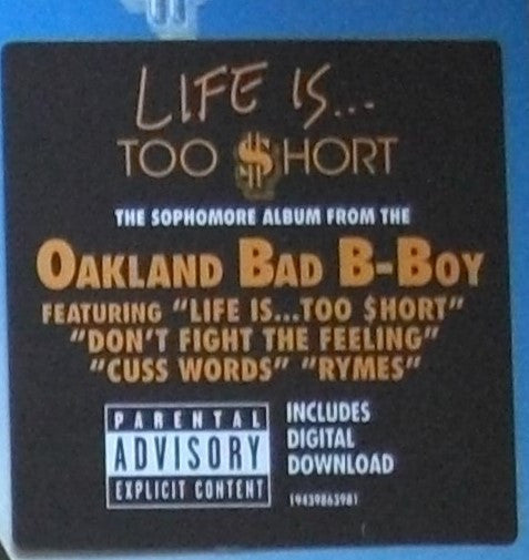 Too Short : Life Is...Too $hort (LP, Album, RE)