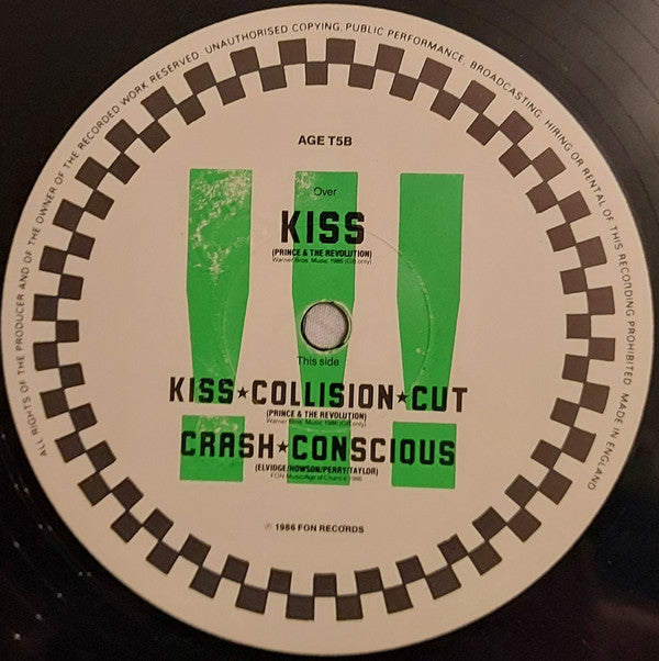 Age Of Chance : Kiss (12", Single, Gre)