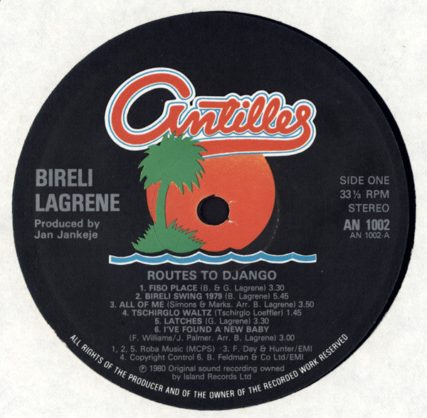 Biréli Lagrène : Routes To Django (LP, Album)